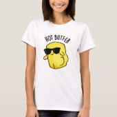 Heet Butter Grappig Eten Pun T-shirt (Voorkant)