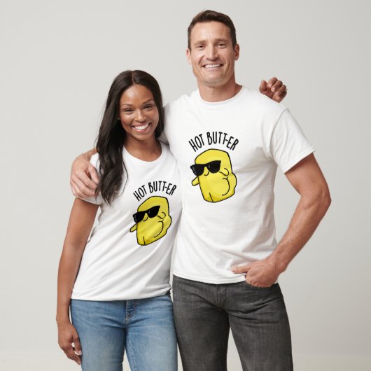 Heet Butter Grappig Eten Pun T-shirt (Unisex)