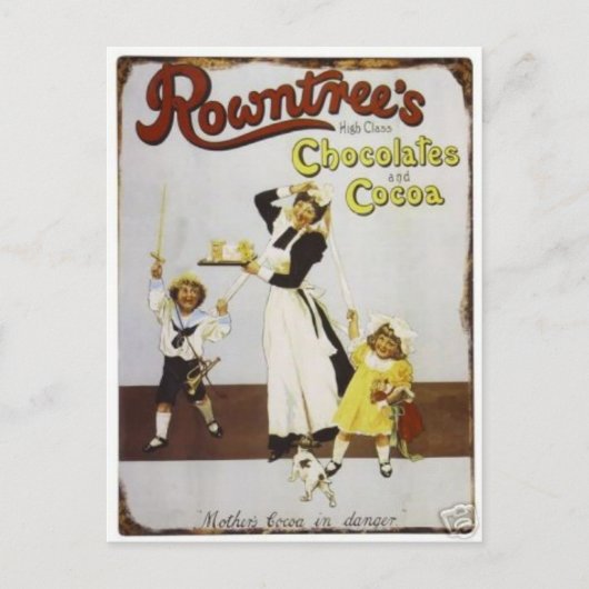 Heet Caca Briefkaart (Voorkant)