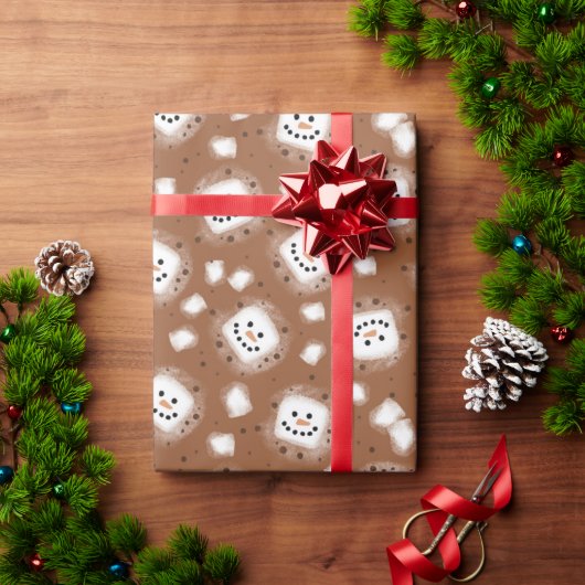 Heet Caca Cadeaupapier (Feestdagen Geschenken)