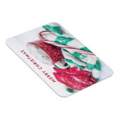 Heet Caca | Kandijriet | Kerst Scarf en Mitts Magneet (Rechterzijde)