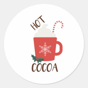 Heet Caca Ronde Sticker