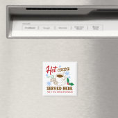 Heet Cacao en Sarcasm Holiday Magneet (Insitu (Vaatwasser))