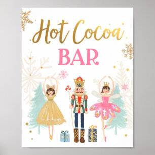 Heet cacaobarenkorrels Nutkraker Ballerina Girl Poster