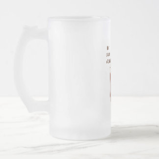 Heet cacaoweer matglas bierpul