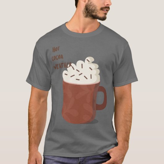 Heet cacaoweer t-shirt (Voorkant)