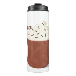 Heet cacaoweer thermosbeker