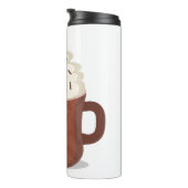 Heet cacaoweer thermosbeker (Geroteerd rechts)