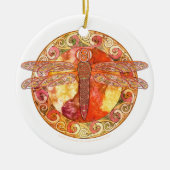 Heet Celtic Dragonfly Ornament (Voorkant)