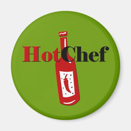 Heet Chef Magneet (Voorkant)