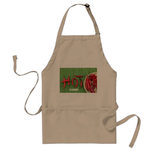 Heet Chef Standaard Schort (Voorkant)