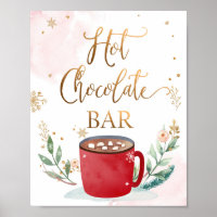 Heet Chocolade Bar Caca Sweet Girl Birthday Sign