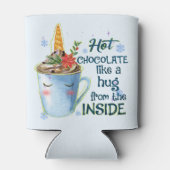 Heet Chocolade Unicorn Blikjeskoeler (Achterkant)