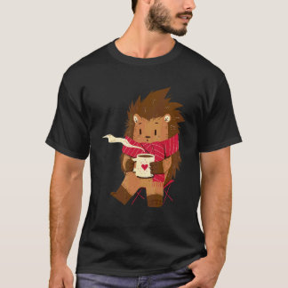 Heet Coco Egel Kampeerploeg Wegreis T-shirt