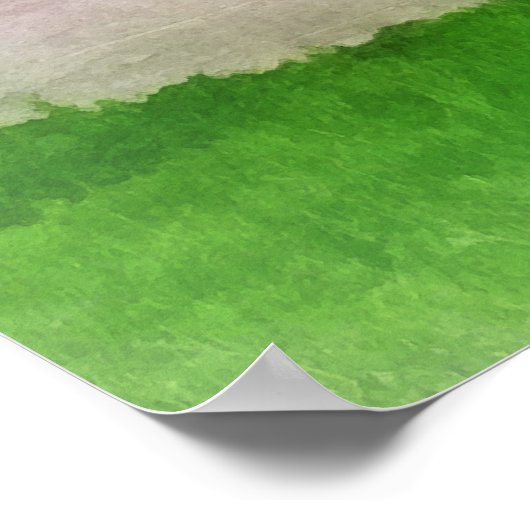 Heet-dog in winkelcentrum poster (Hoek)