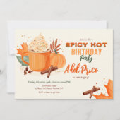 Heet en Spicy uitnodiging (Voorkant)