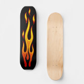 Heet Flames Skateboard (Voorkant)