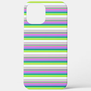Heet gekleurde neon strepen iPhone 12 pro max hoesje