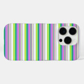 Heet gekleurde neon strepen Case-Mate iPhone case (Achterkant (horizontaal))