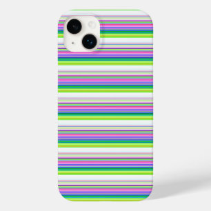 Heet gekleurde neon strepen Case-Mate iPhone 14 plus hoesje