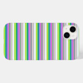 Heet gekleurde neon strepen Case-Mate iPhone case (Achterkant (horizontaal))