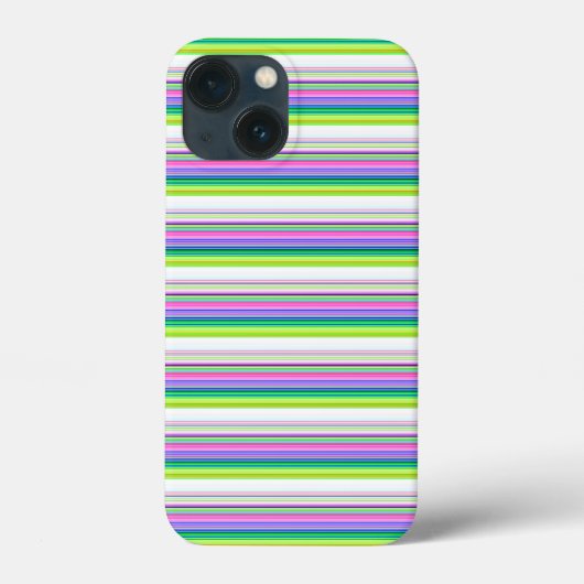 Heet gekleurde neon strepen Case-Mate iPhone case (Achterkant)