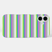 Heet gekleurde neon strepen Case-Mate iPhone case (Achterkant (horizontaal))