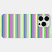 Heet gekleurde neon strepen Case-Mate iPhone case (Achterkant (horizontaal))
