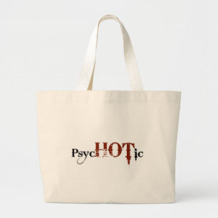 Heet gestoord grote tote bag