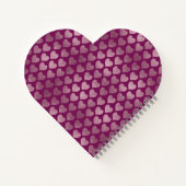 Heet glitter Pattern Notitieboek (Achterkant)