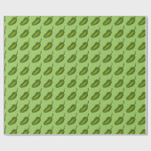 Heet Groen Jalapeño Peppers Jalapenos Veggie Cadeaupapier (Vlak)