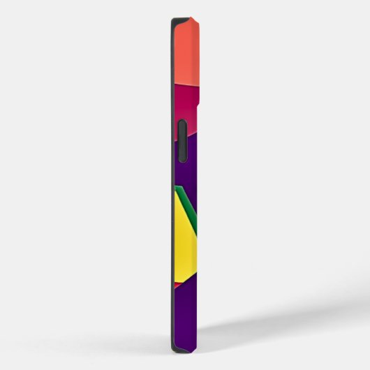 Heet Jazz w/Gepersonaliseerd Monogram iPhone Case (Achterkant / Rechts)