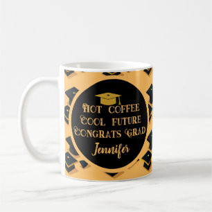 Heet koffie Koele Toekomst Gefeliciteerd Grad afst Koffiemok