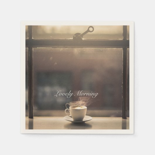 Heet koffiepapier, luiers servet (Voorkant)