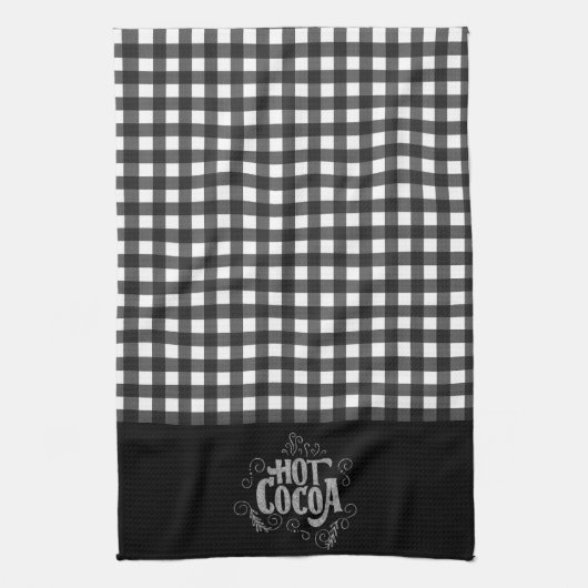 Heet kurkbord van cacaobar theedoek (Verticaal)