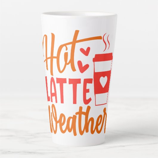 Heet Latte Weer Mok (Voorkant)