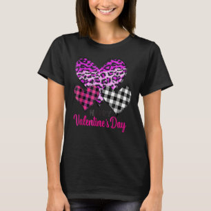 Heet leopard Pset Love Happy Valentines Day for T-shirt