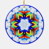 Heet luchtballon Kaleidoscope Ornament (Achterkant)