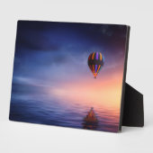 Heet luchtballon Kunstdeklaag Fotoplaat (Zijkant)