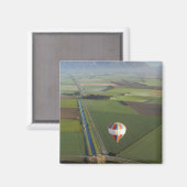 Heet-luchtballon, nabij Methven, Canterbury Magneet (Voorkant / Achterkant)
