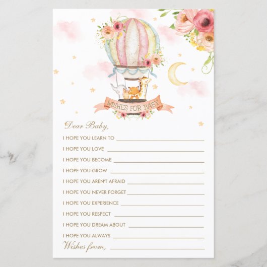 Heet-luchtballondieren — Schoorstenen voor Baby (Voorkant)