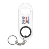 Heet Meester Gezagvoerder Mini Flessenopener (Voorkant)