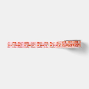 Heet Meisje Leest Boeken Grosgrain Lint