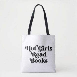 Heet Meisjes Lees Boeken Draagtas