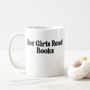 Heet Meisjes Lees Boeken Koffiemok