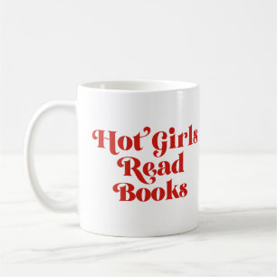 Heet Meisjes Lees Boeken Koffiemok