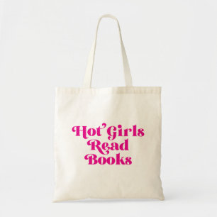 Heet Meisjes Lees Boeken Tote Bag