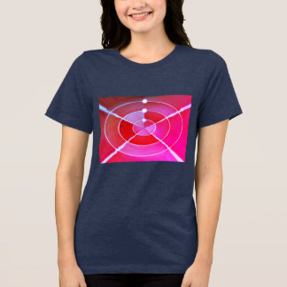 Heet oneindig Kerst trendy vakantie Tri-Blend Shirt