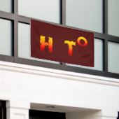Heet | Opwarming van de aarde Spandoek (Buitenkant Gebouw)