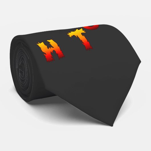 Heet | Opwarming van de aarde Stropdas (Opgerold)